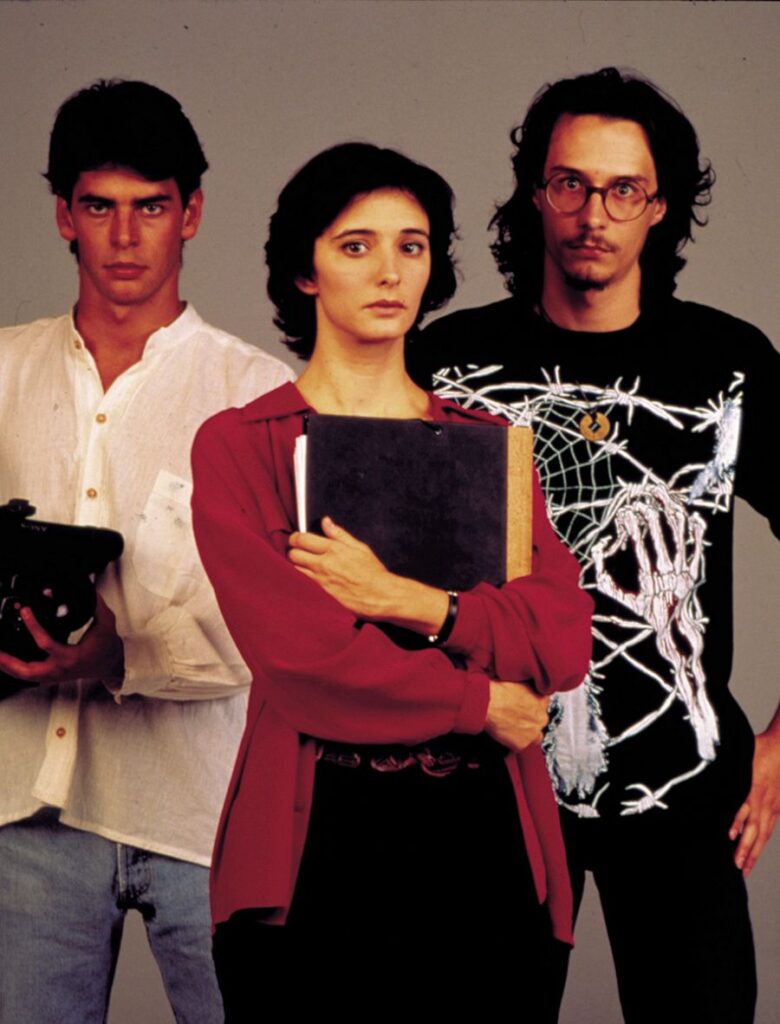 Ana Torrent, Fele Martinez and Eduardo Noriega, the main characters of the movie